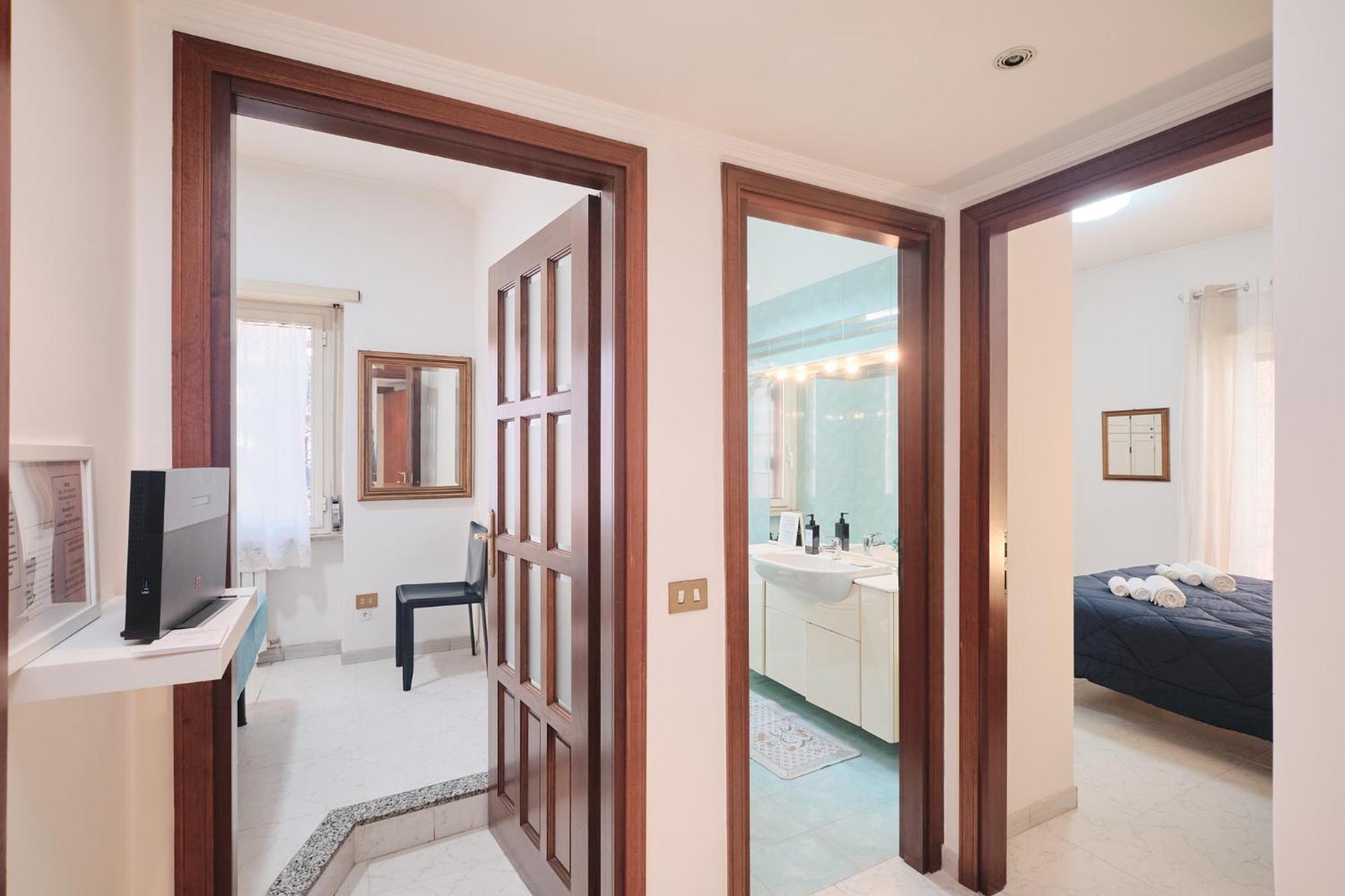 Parcheggio Gratuito, Wi-Fi -Netflix & Ac Apartment Rome Exterior photo